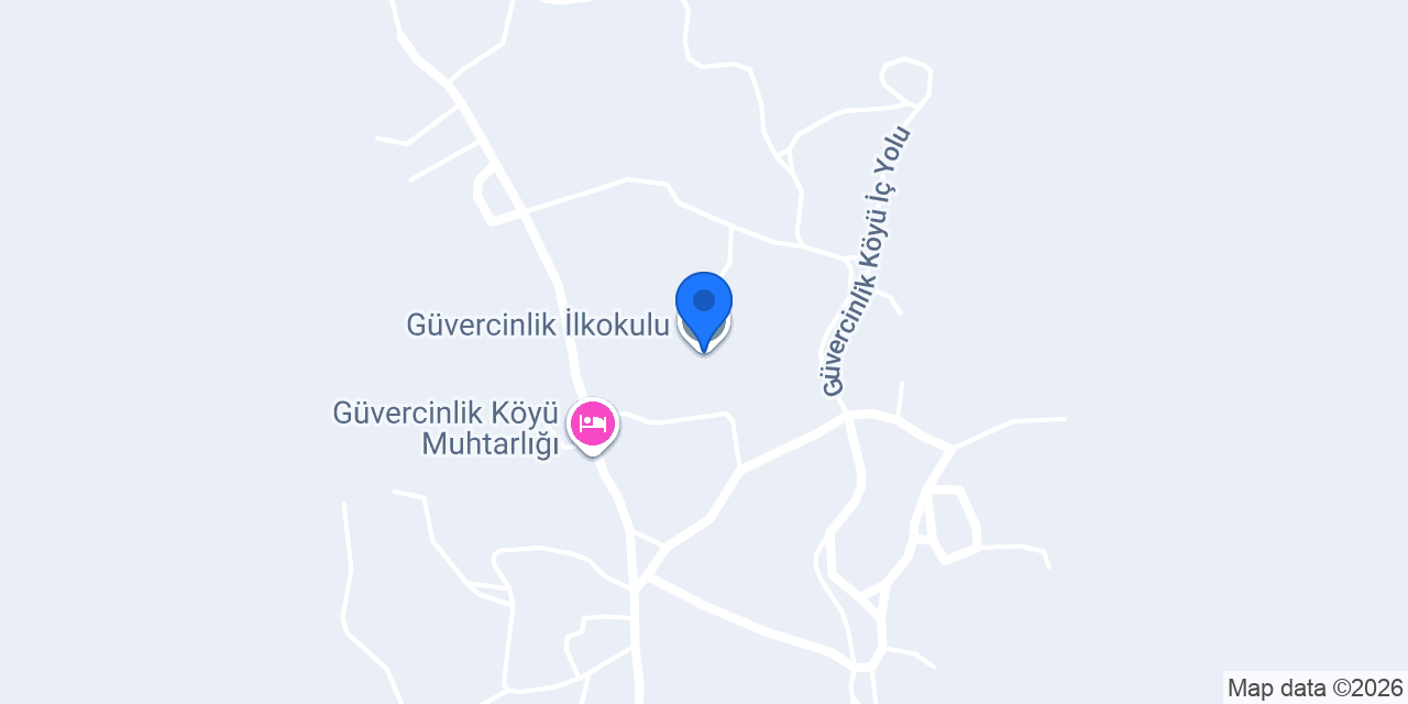 Güvercinlik İlkokulu konumu