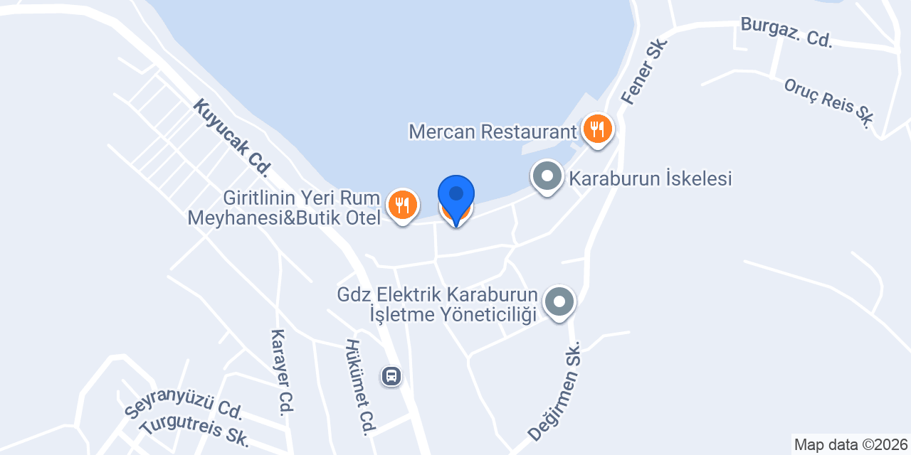 Karaburun KOPANİSTİ BALIK Restaurant konumu
