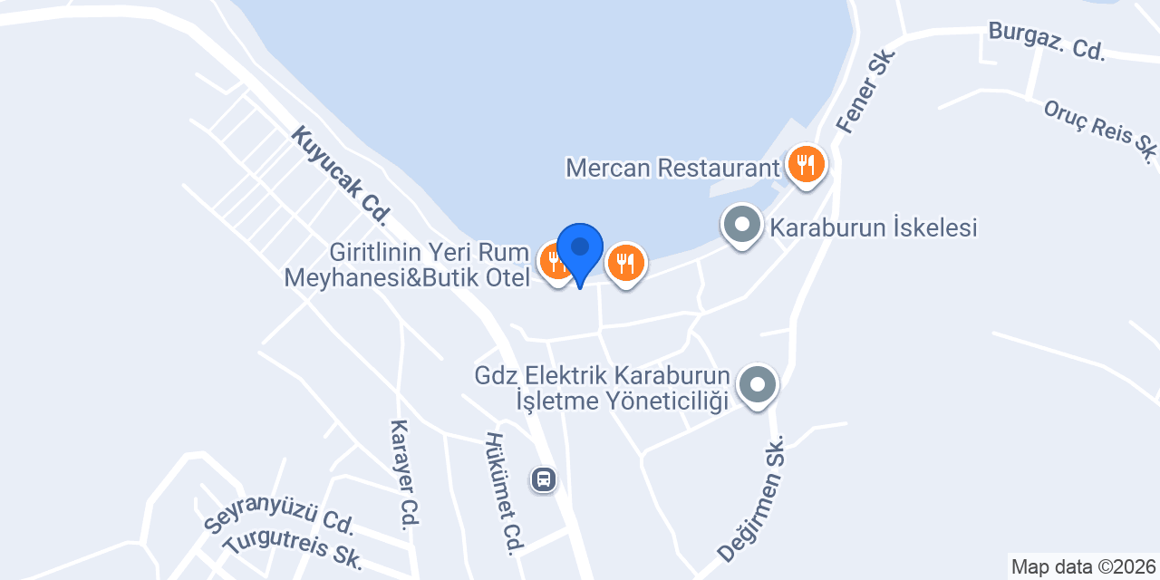 Taka Karaburun konumu