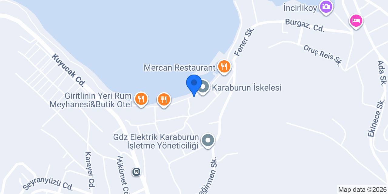 ROTA BALIK RESTAURANT konumu