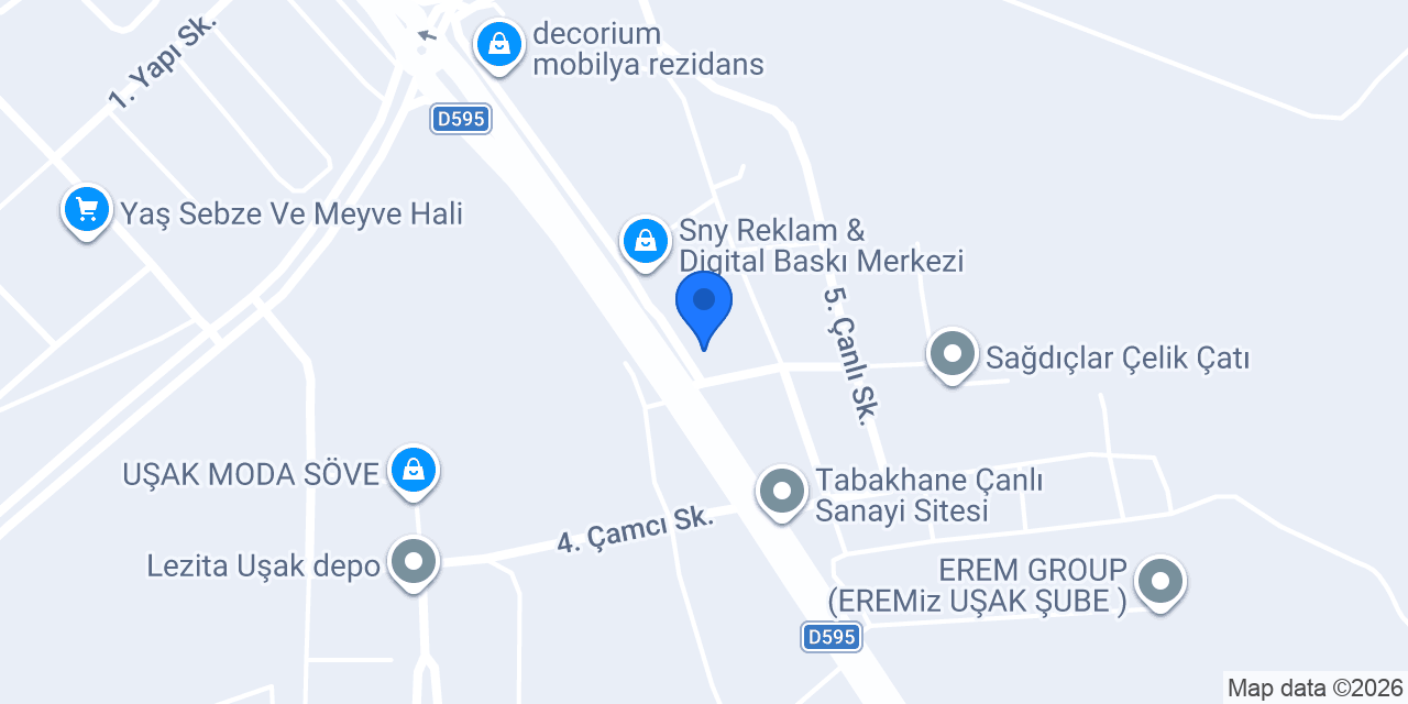YANGIN BAR konumu