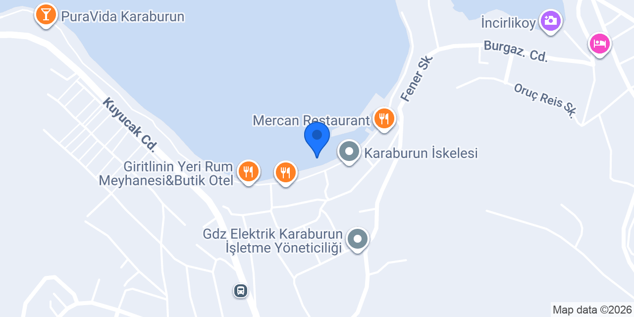 KARABURUN KEYFİM HOTEL PANSİYON konumu