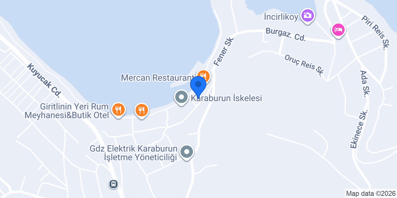 Ata Hafriyat Karaburun konumu