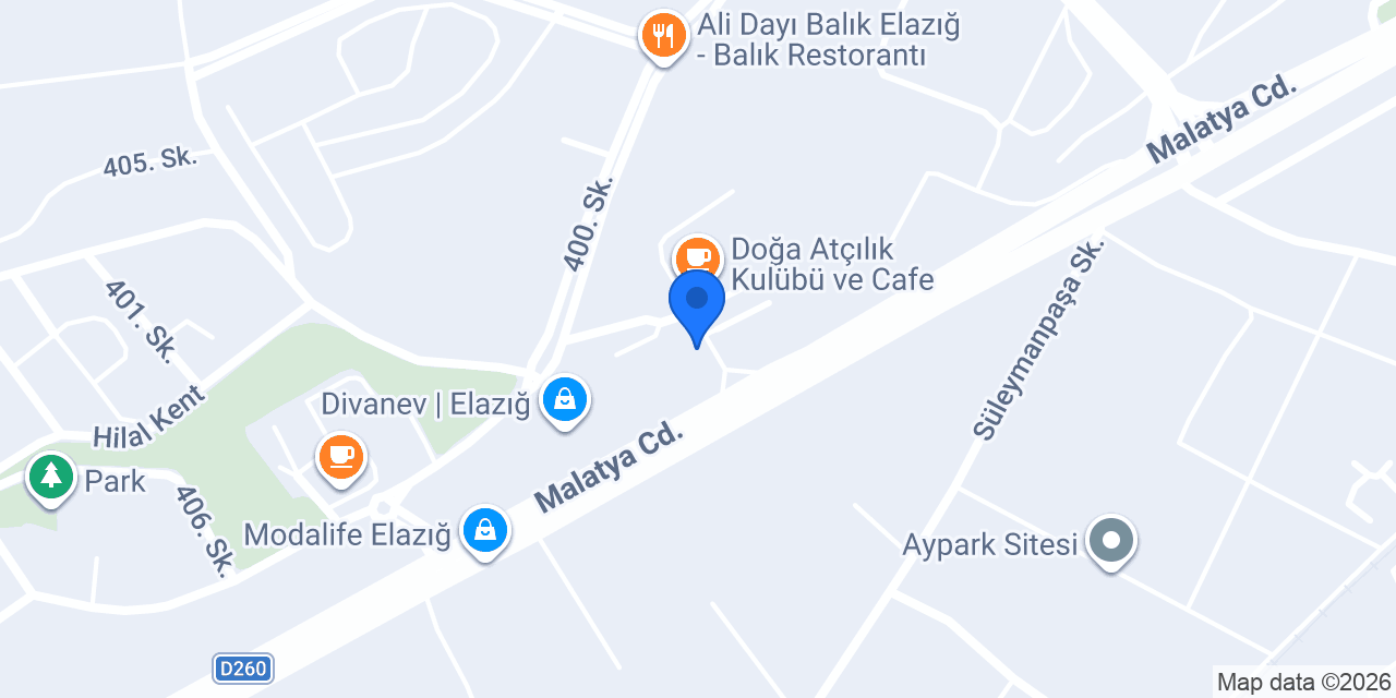 Özel Harput Okulları konumu