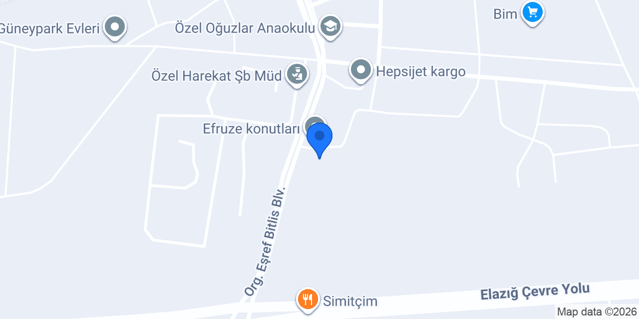 Analiz Yapı Laboratuvarı konumu