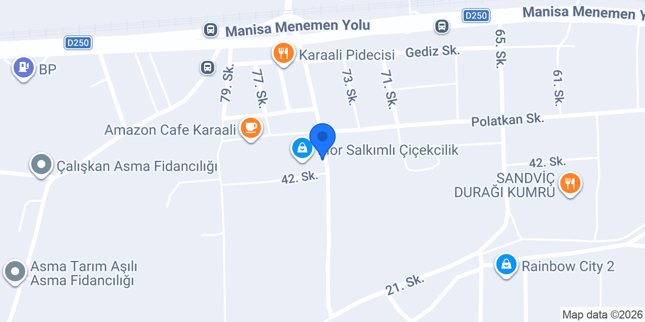 Damak Lokantası konumu