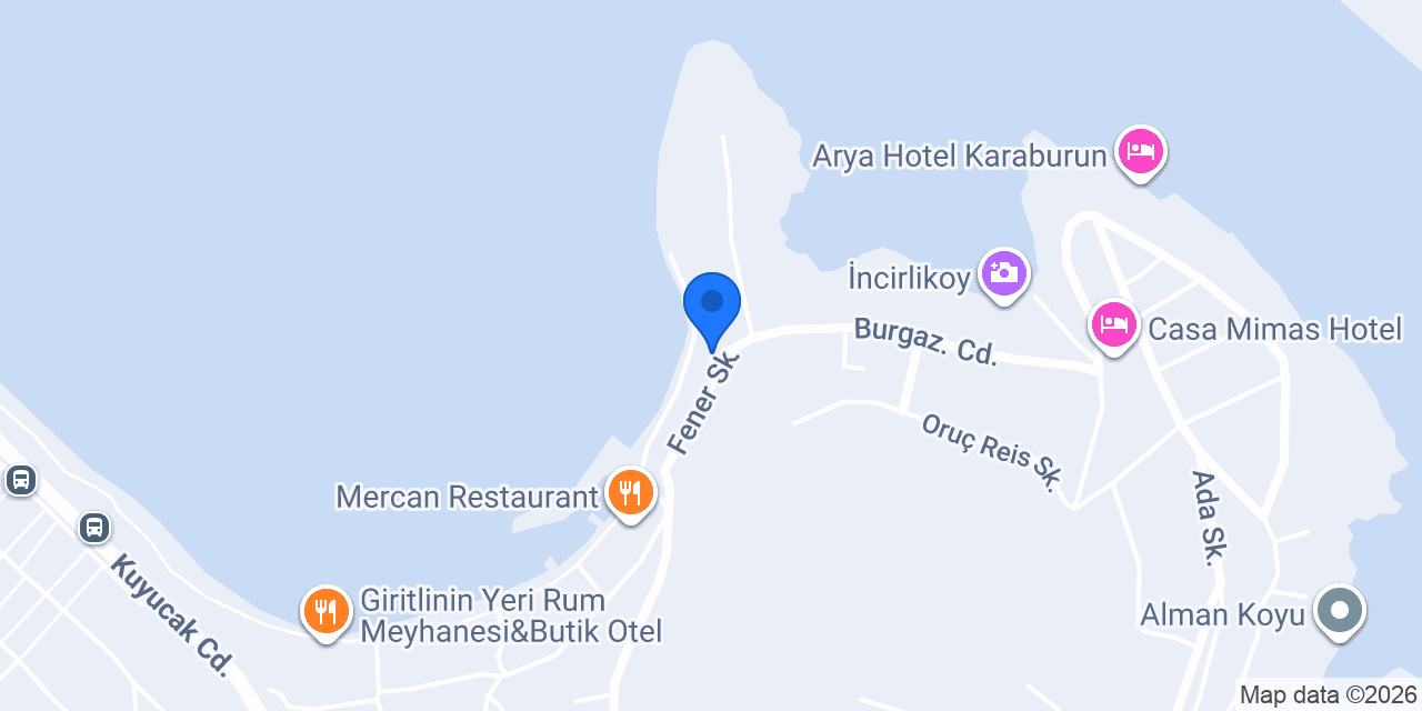 Pruva Karaburun konumu