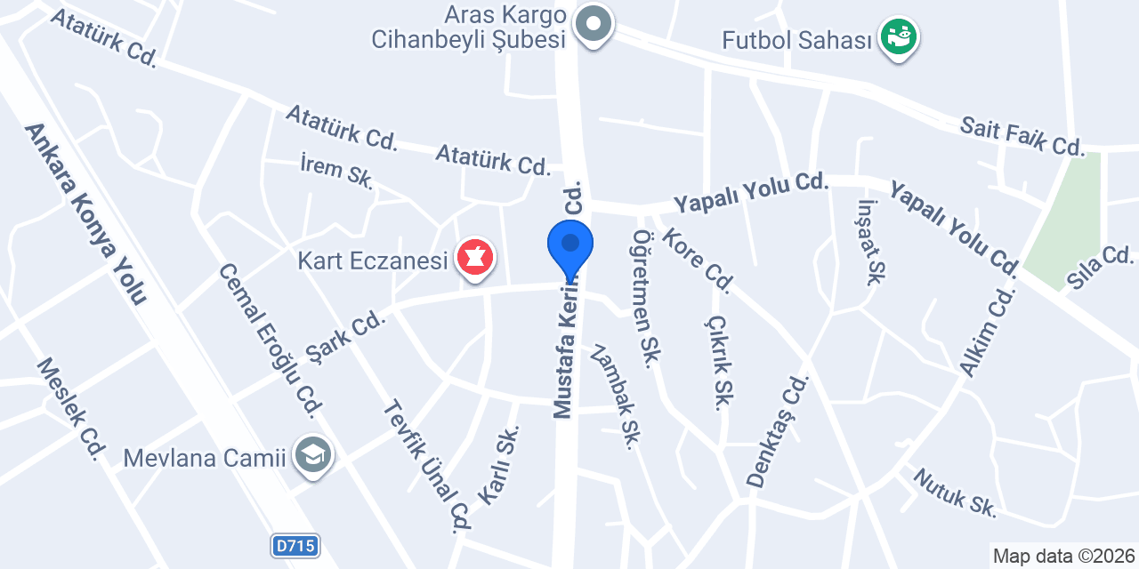 Aktaş Ticaret konumu