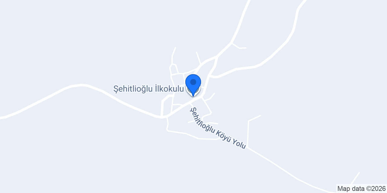 Şehitlioğlu İlkokulu konumu