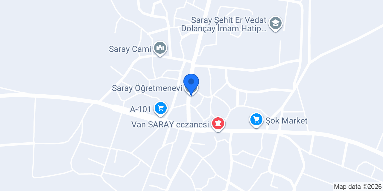 Saray Öğretmenevi konumu