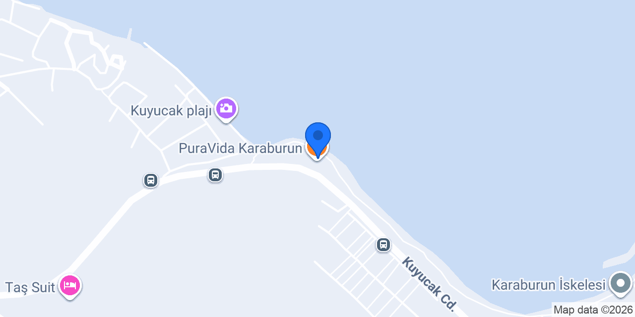 PuraVida Karaburun konumu