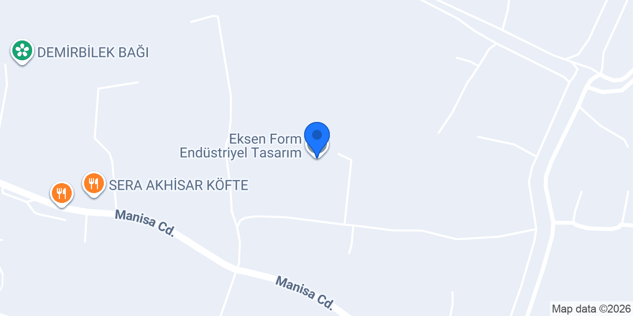 Eksen Form Endüstriyel Tasarım konumu