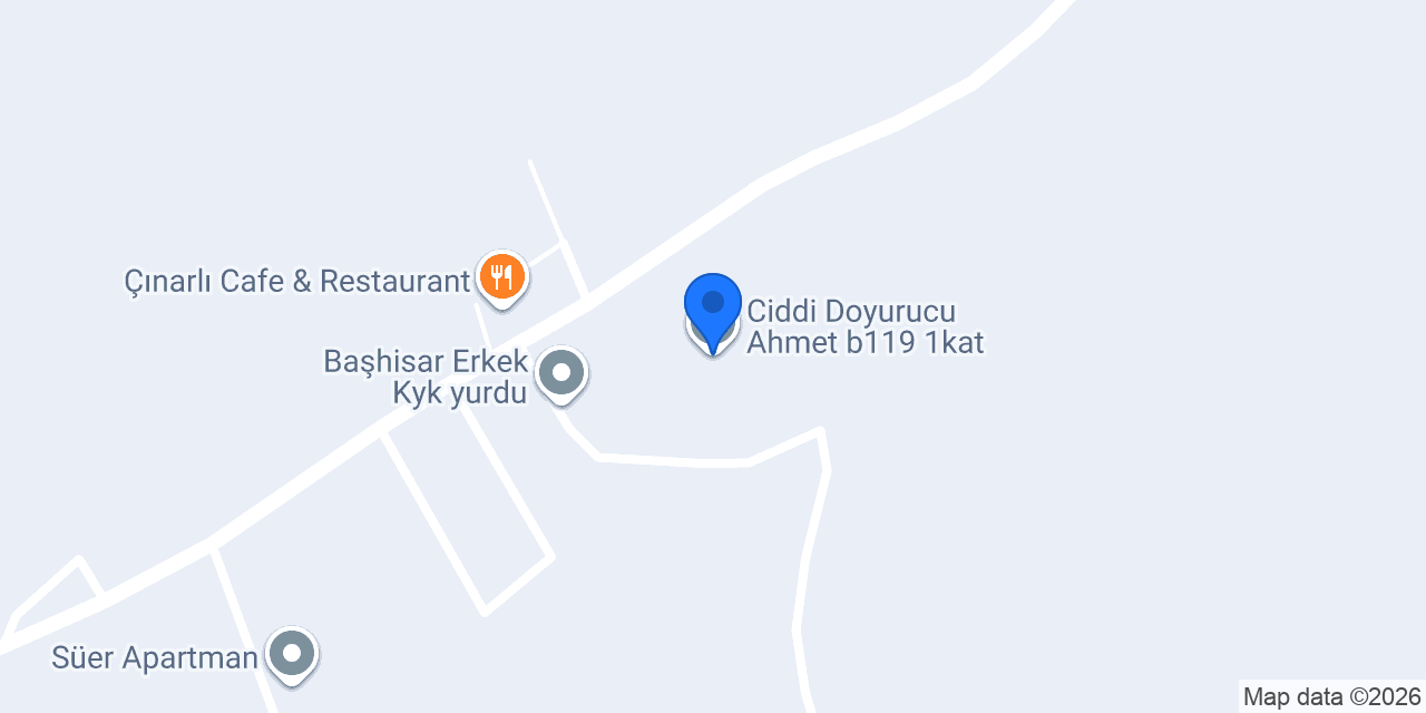 Ciddi Doyurucu Ahmet b119 1kat konumu