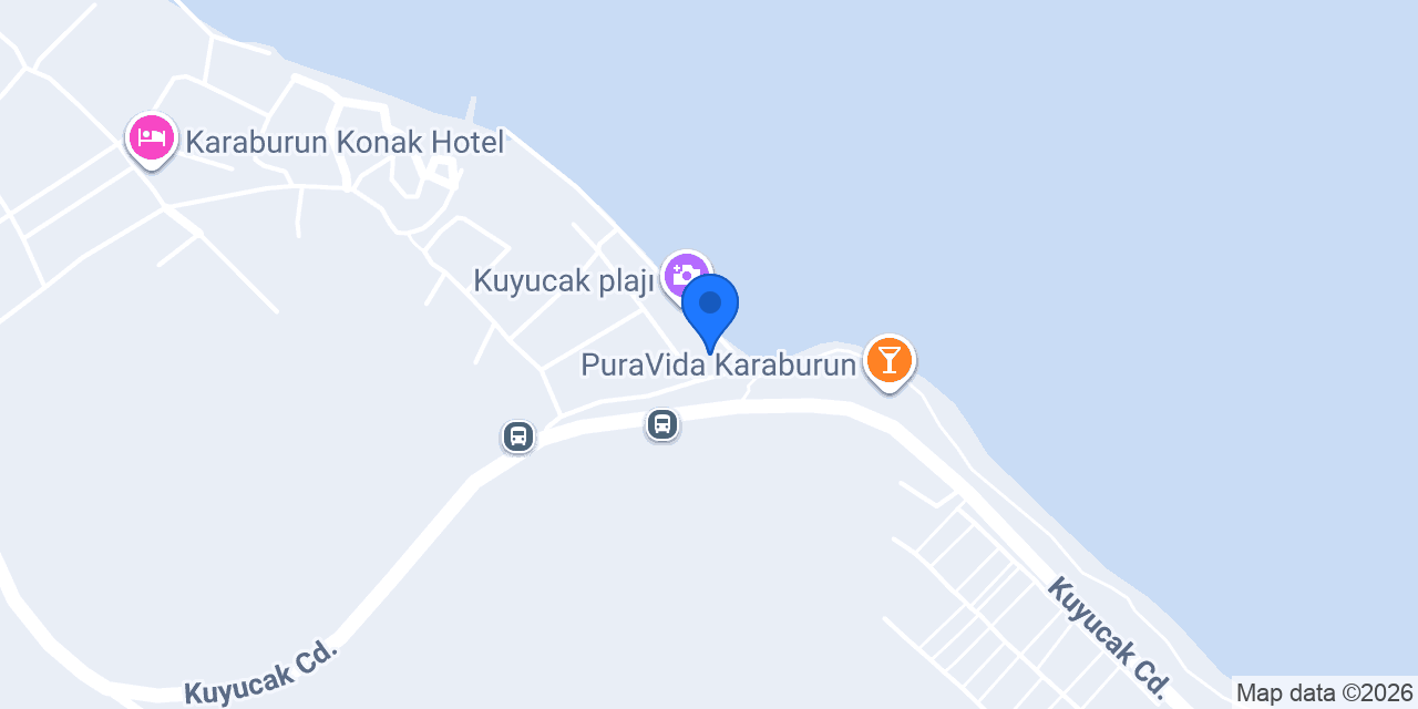 Narkissos Cafe & Beach Karaburun konumu