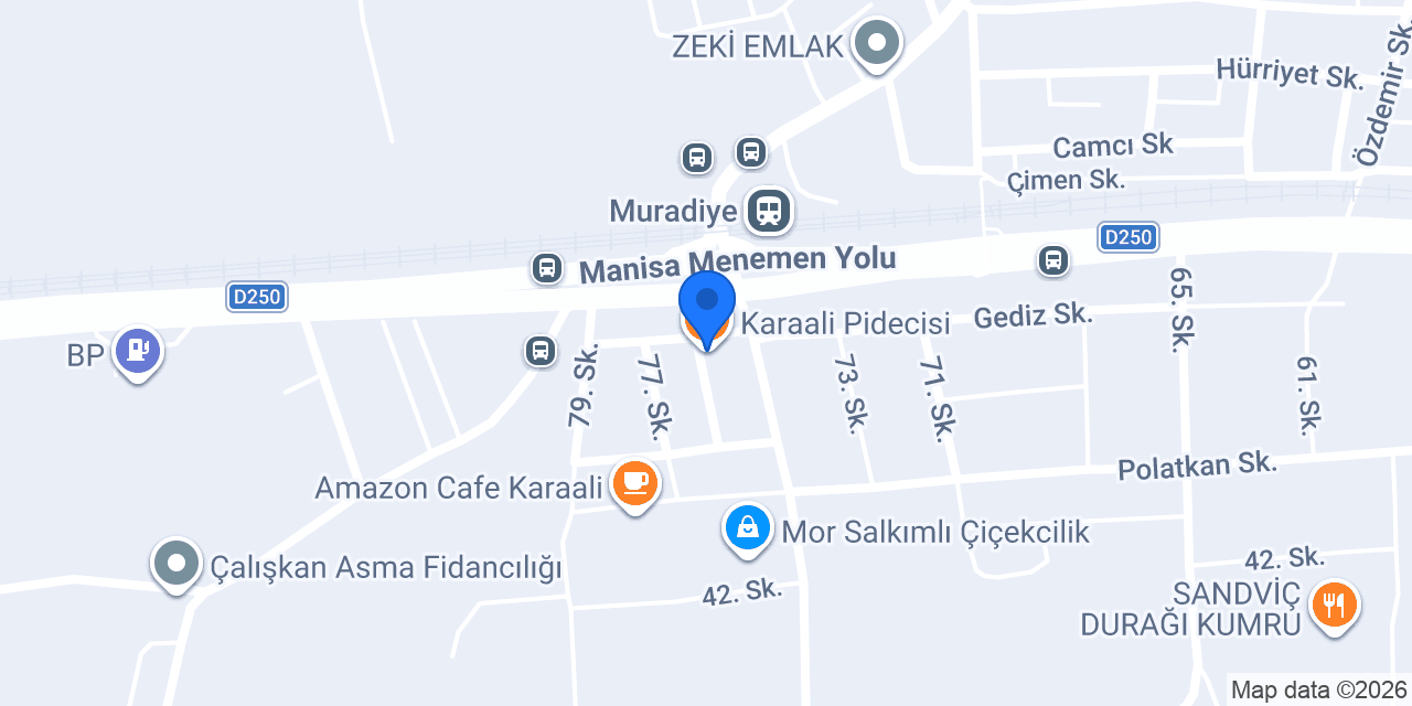 Karaali Pidecisi konumu
