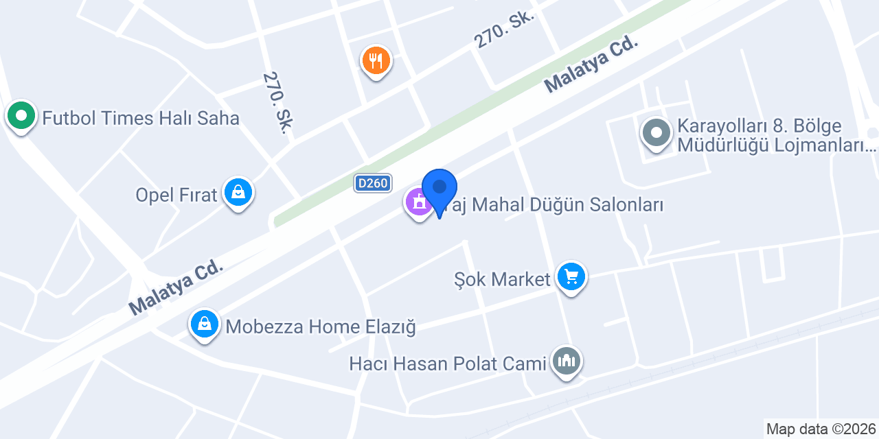 Newjoy Elazığ konumu