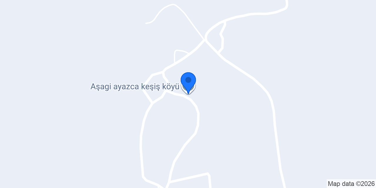 Aşagi ayazca keşiş köyü konumu
