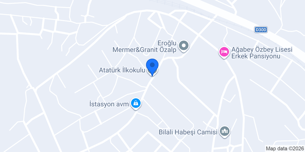 Atatürk İlkokulu konumu