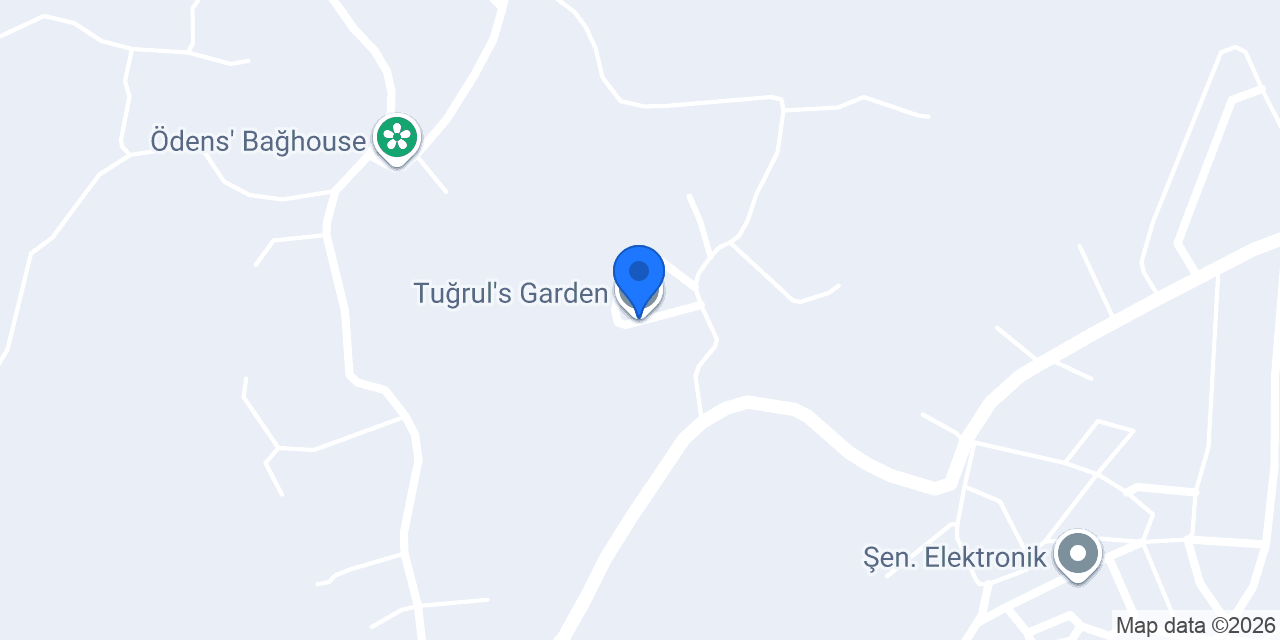 Tuğrul's Garden konumu