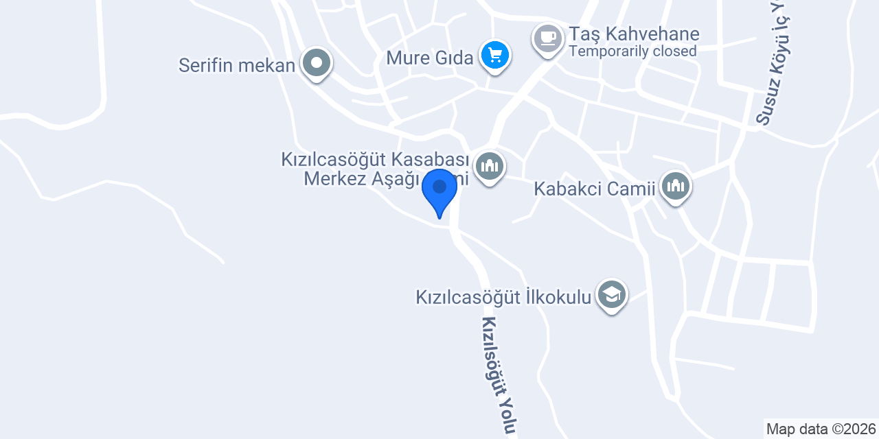 Kızılcasöğüt Un konumu