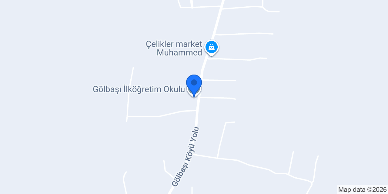 Gölbaşı İlköğretim Okulu konumu