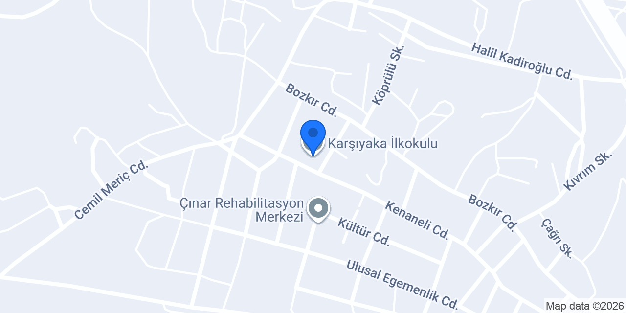 Karşıyaka İlkokulu konumu