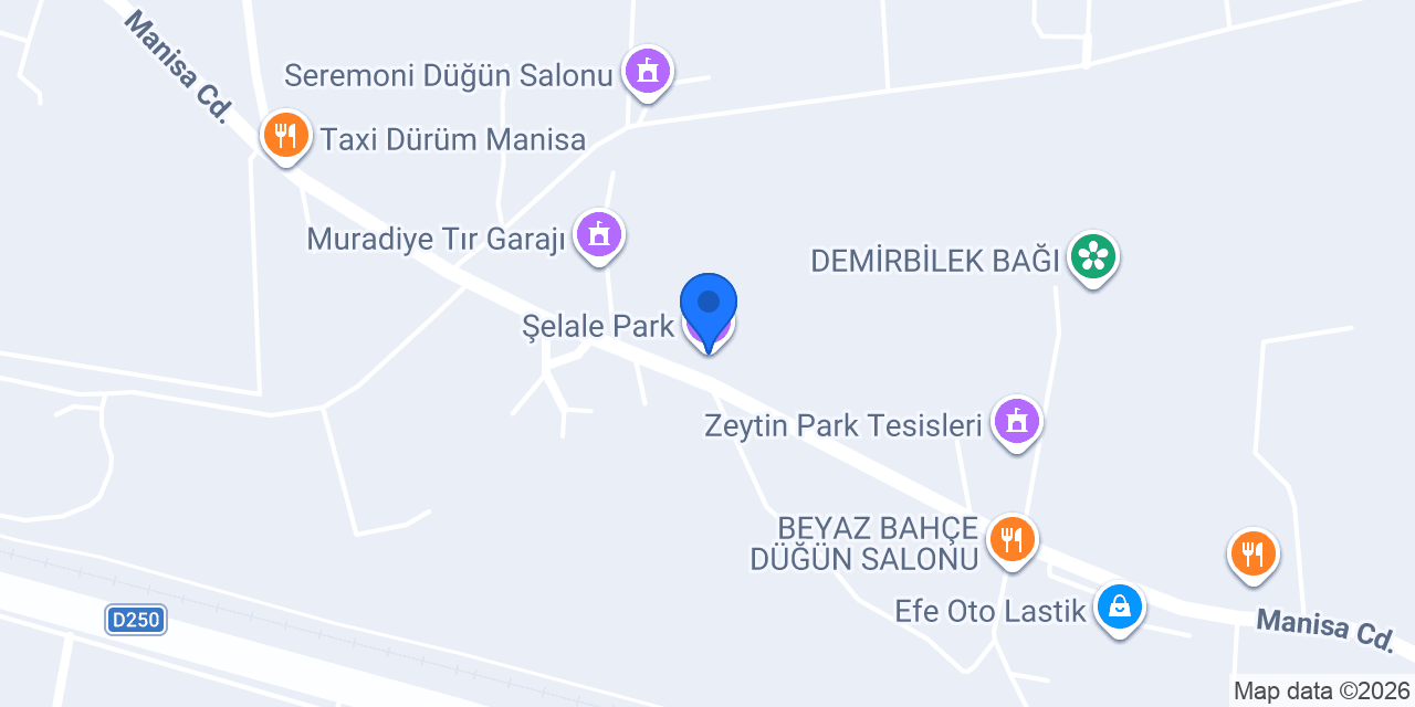 Şelale Park konumu
