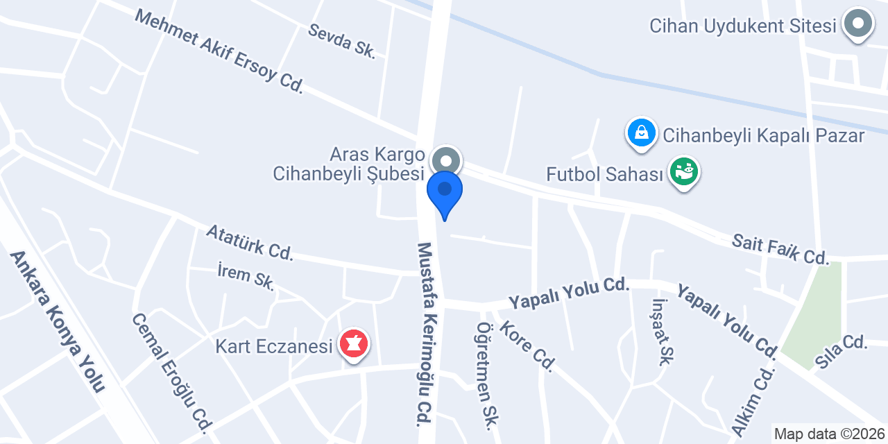 YÜCEL ELEKTRİK konumu