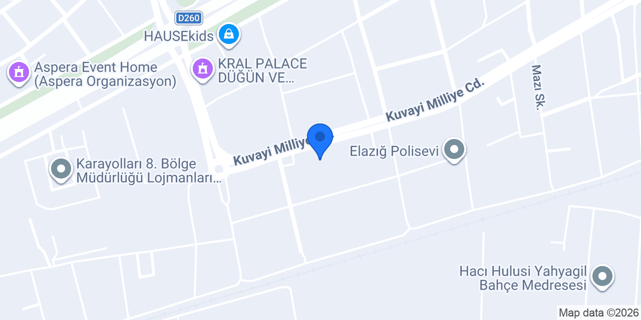 AUTO SAFİR konumu