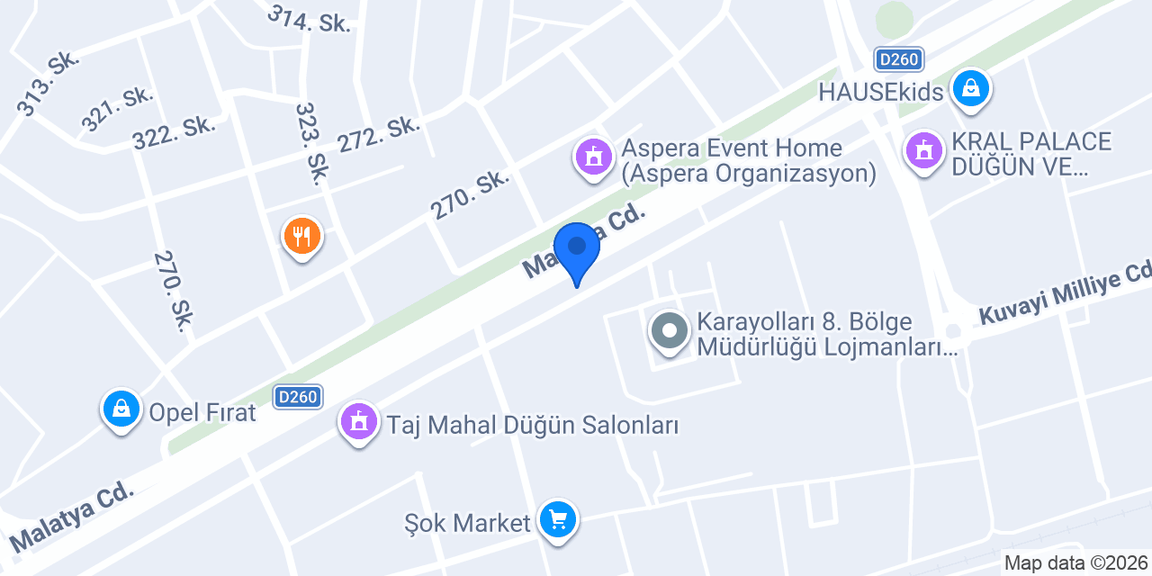 Alfemo Platin Mobilya konumu