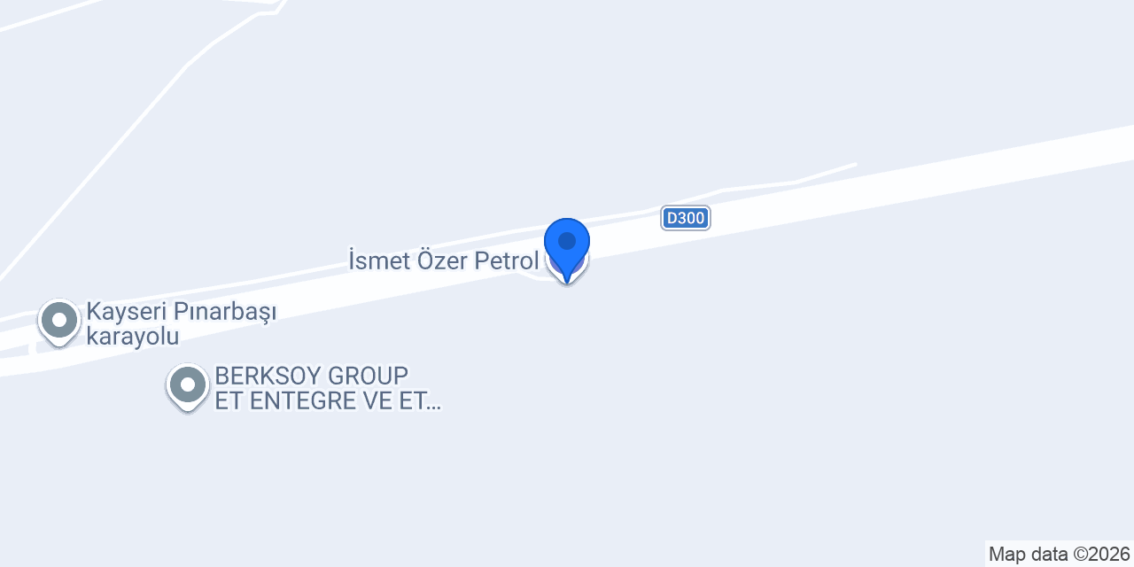 İsmet Özer Petrol konumu
