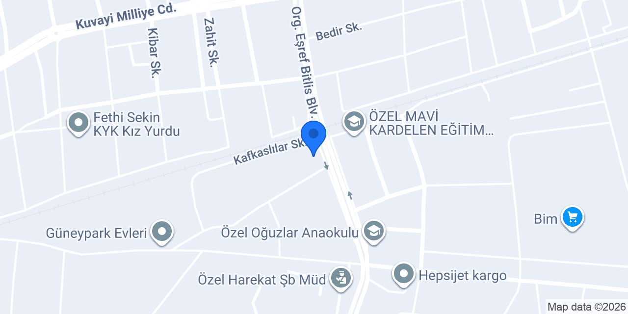 Potak Ambalaj konumu