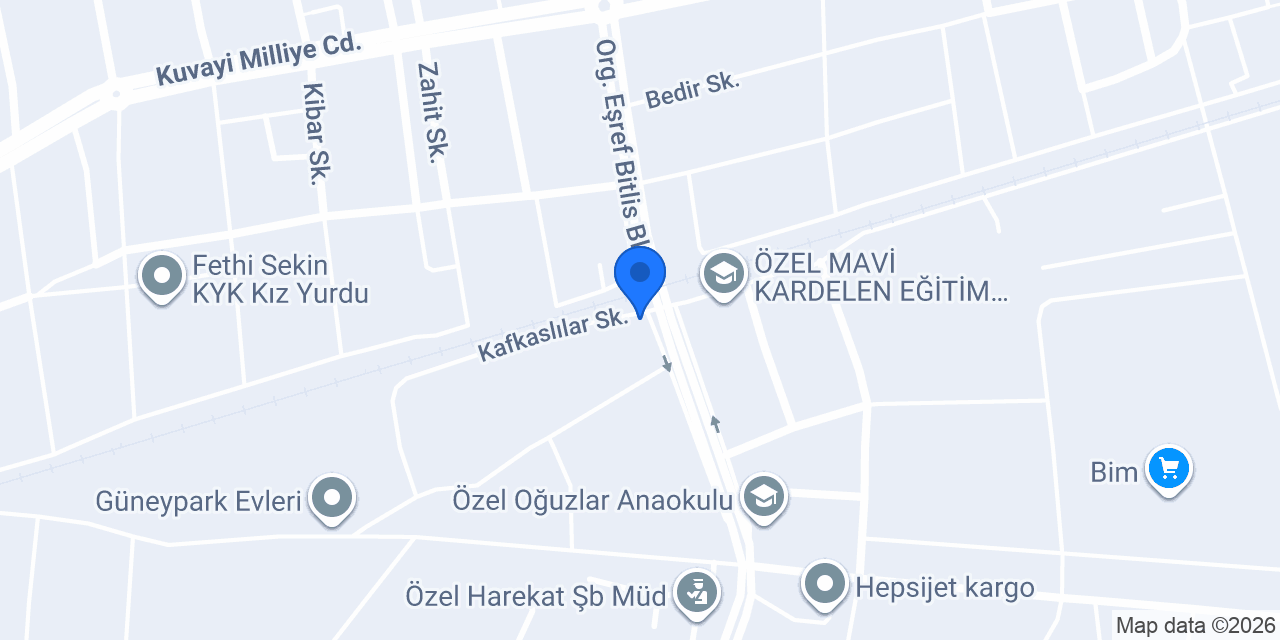 KARDEM ELEKTRİK konumu