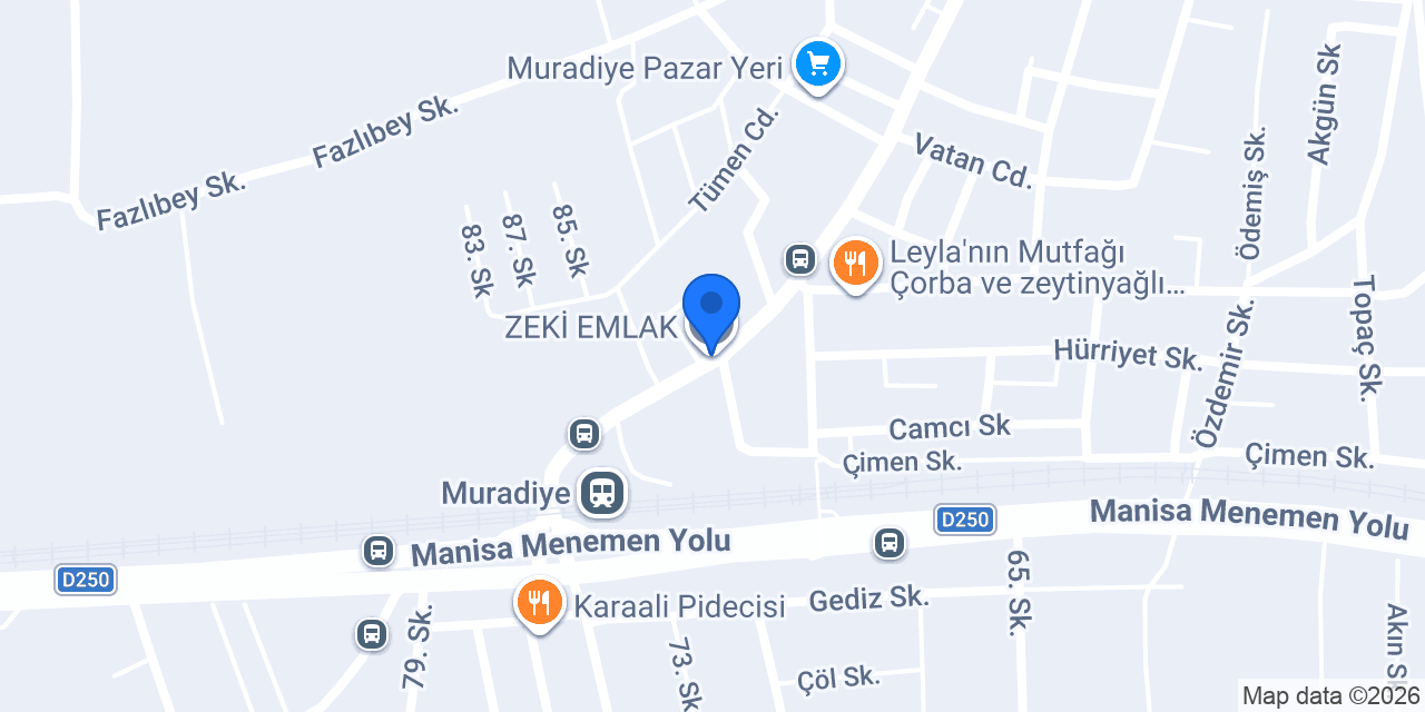 Zeki Emlak Manisa konumu