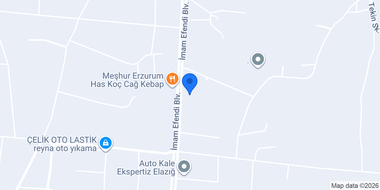 Cadde Mutfak konumu