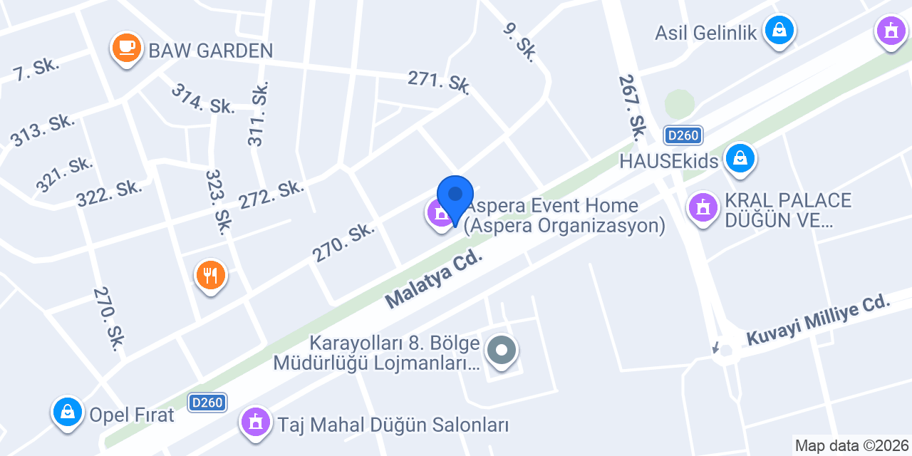 Hanzade Davet Evi konumu