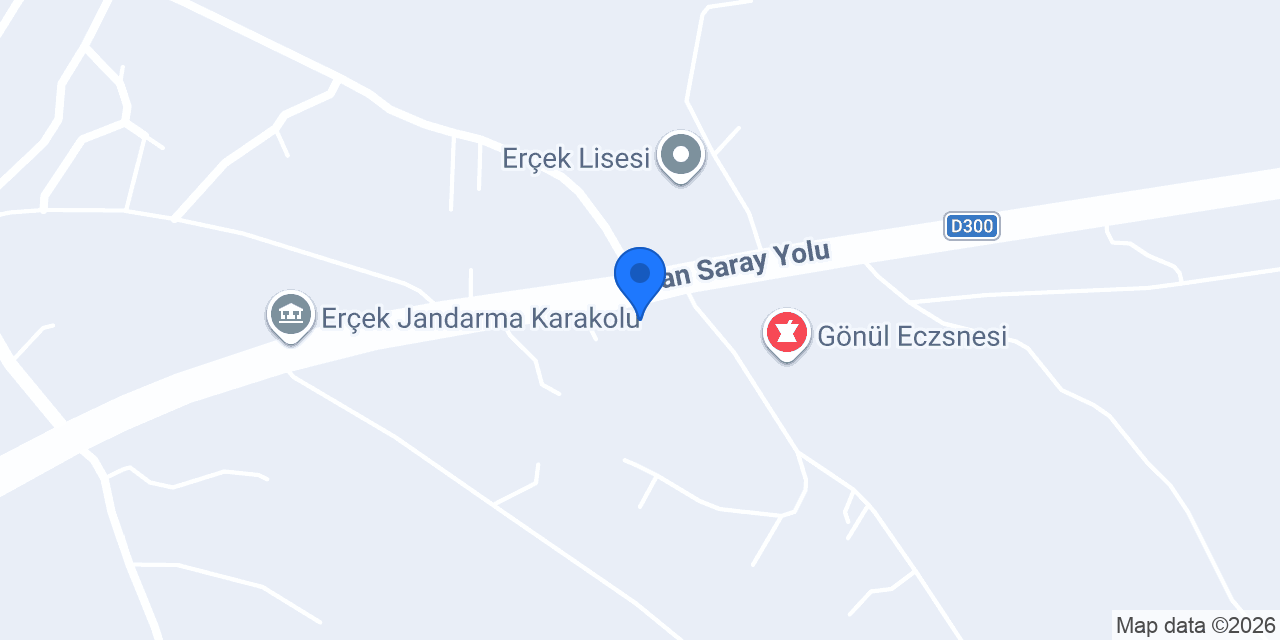 Erçek Ekmek Fabrikası konumu