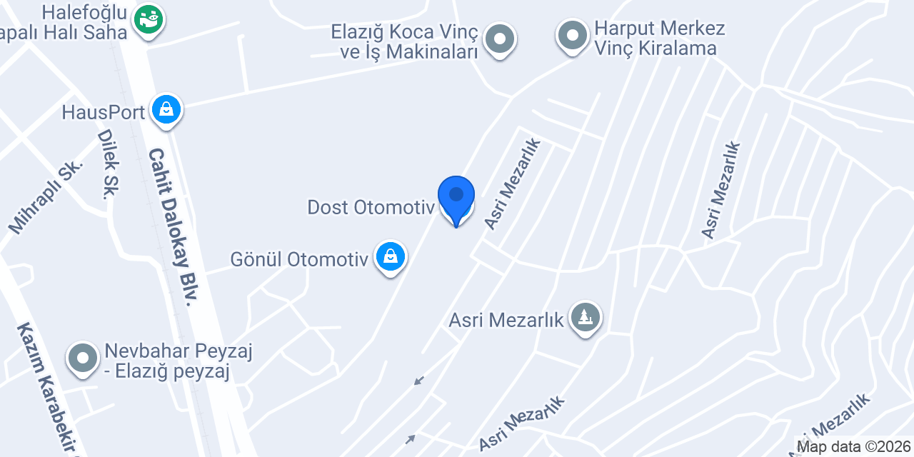 Çelikler otomotiv konumu