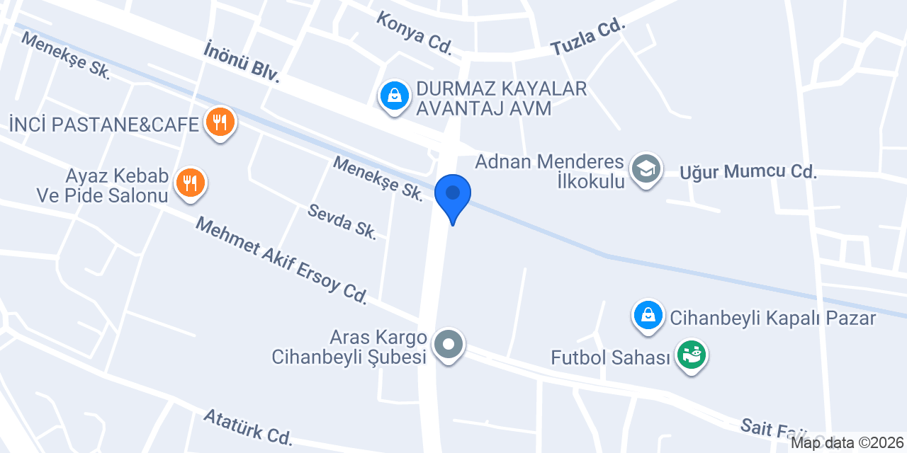 Zerefşan Cafe konumu