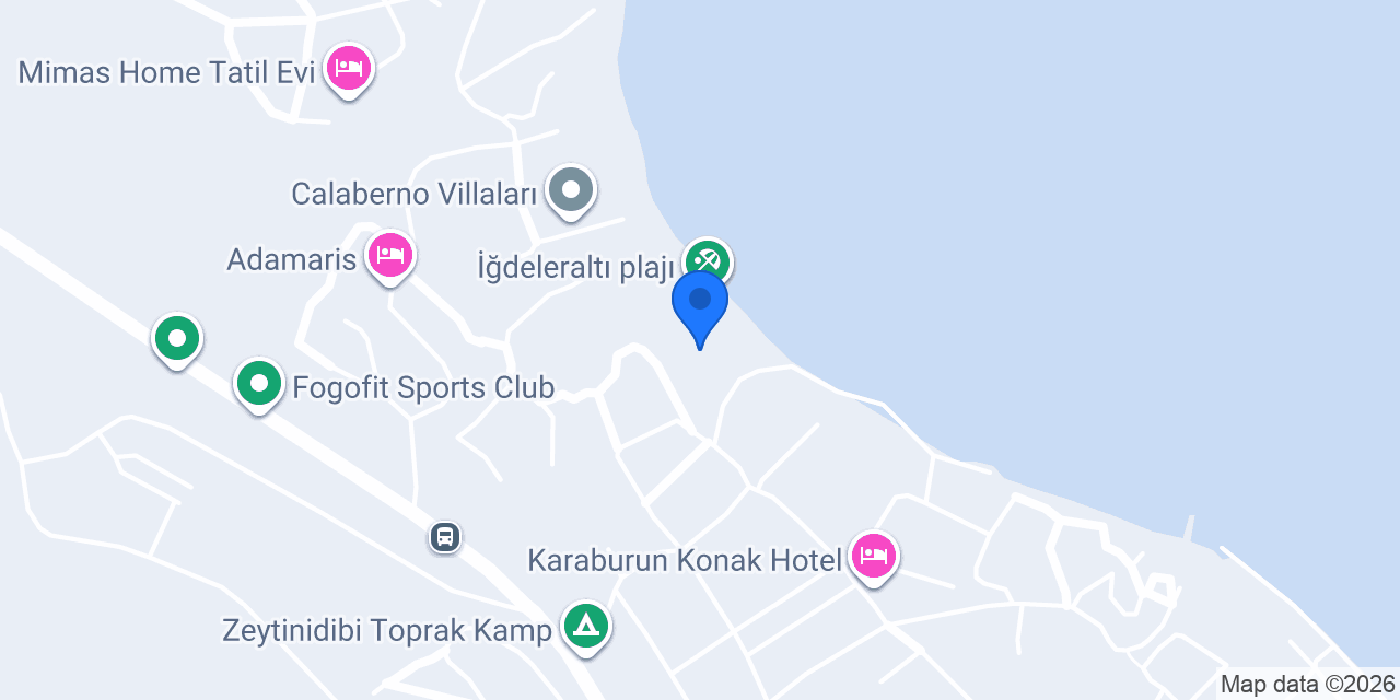 Karaburun Konakları konumu