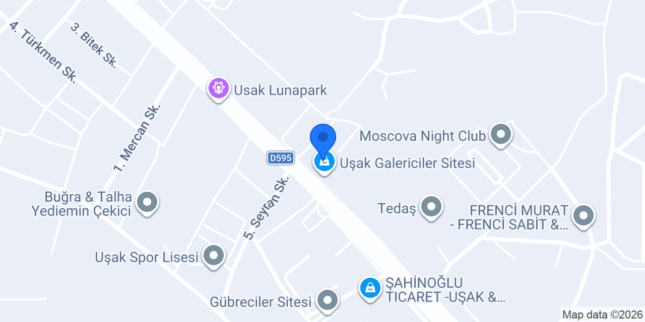 Sezenoğlu Otomotiv konumu