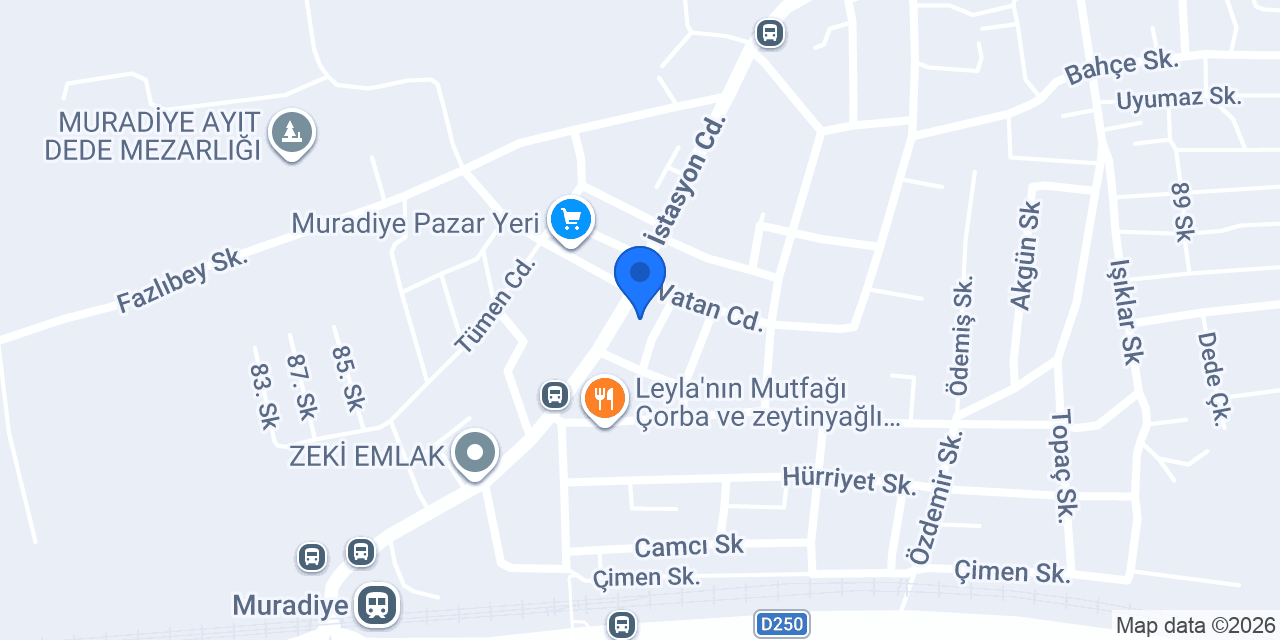 Özdemir Oto Aksesuar konumu