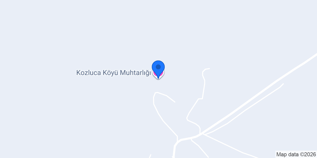 Kozluca Köyü Muhtarlığı konumu