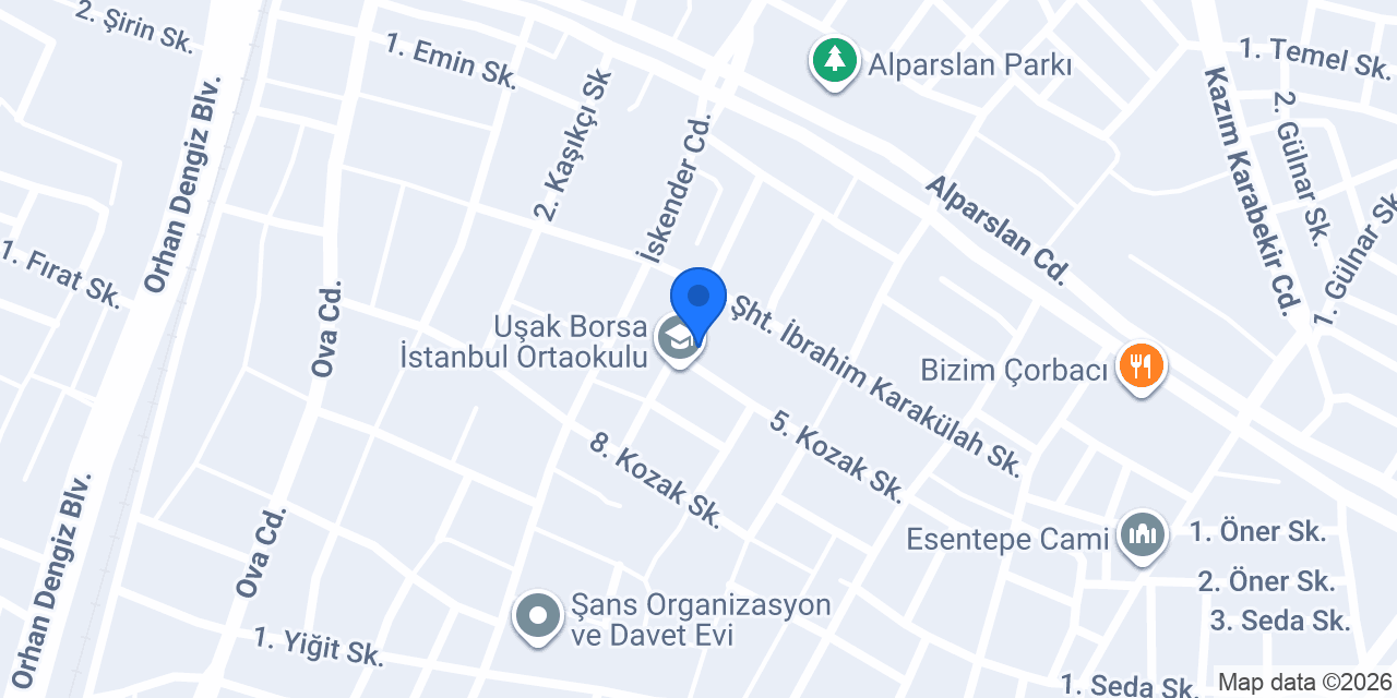Müdavim Cafe konumu