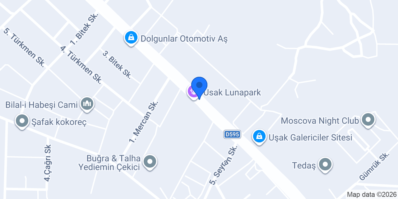 Ateşoğlu auto showroom konumu