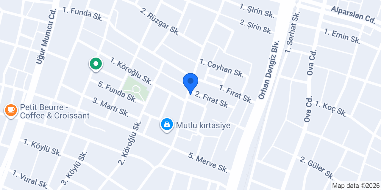 Ada pide lahmacun konumu