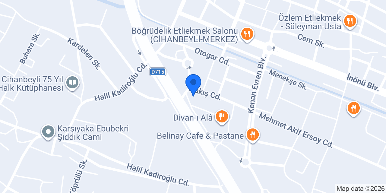 My Corner kahve evi konumu