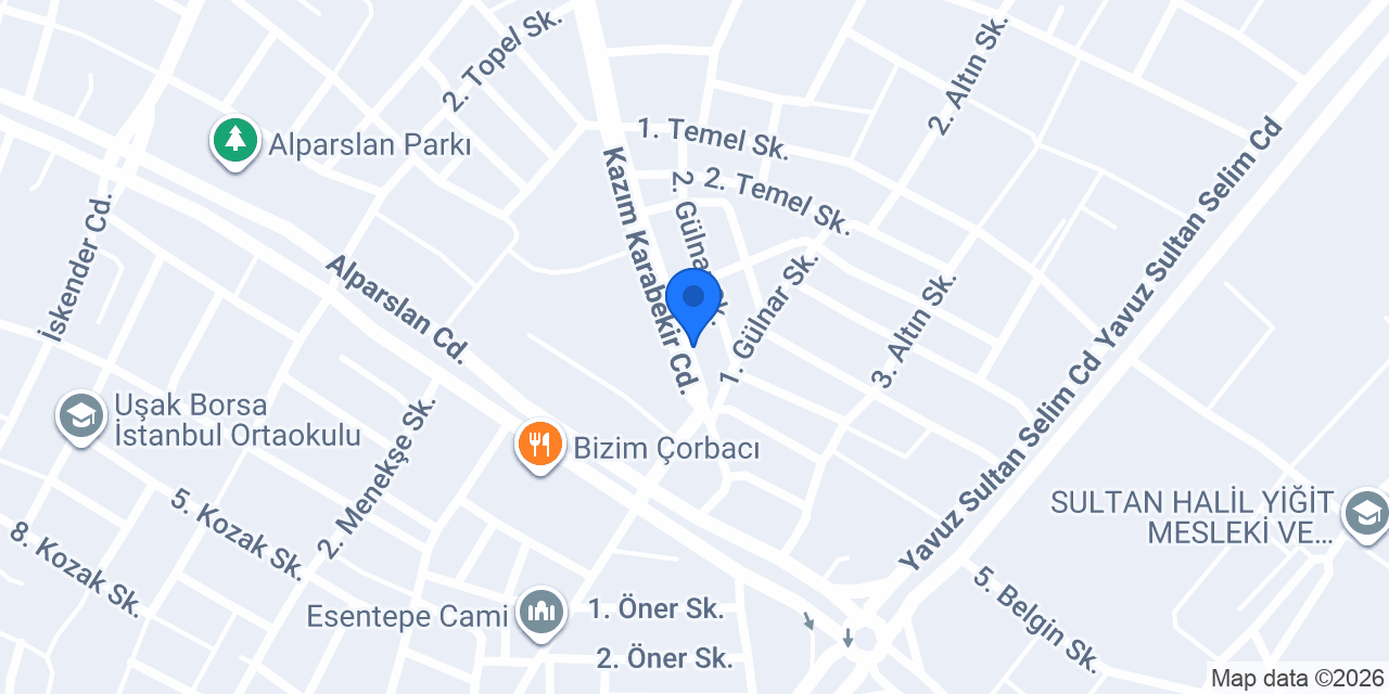 Mert Yapı Tasarım konumu