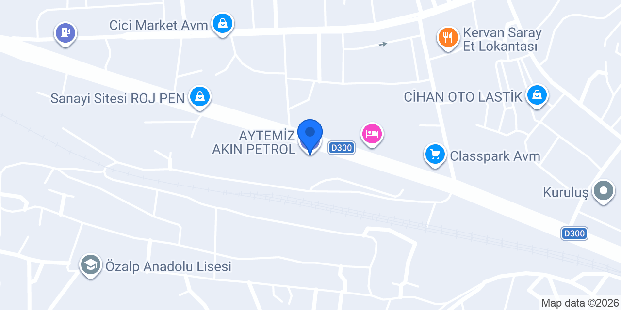 AYTEMİZ AKIN PETROL konumu