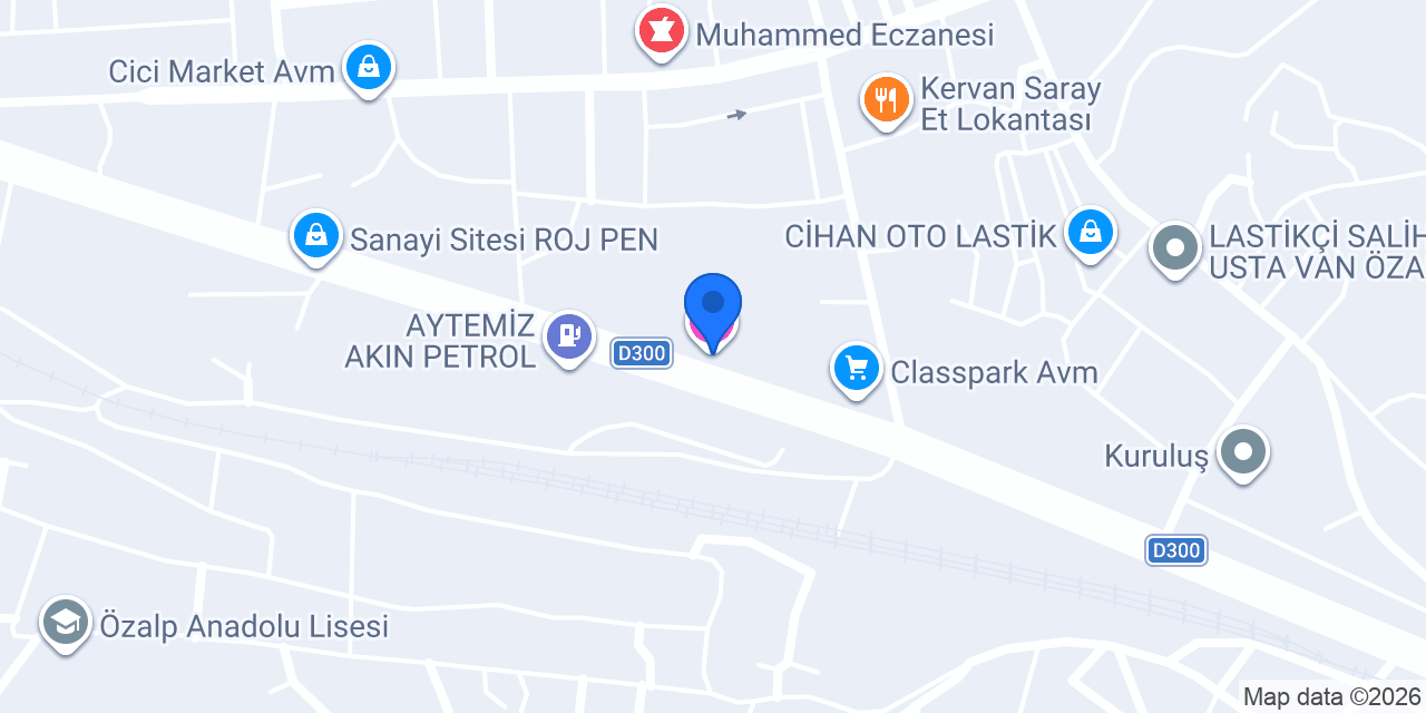 Teberler Mobilya konumu